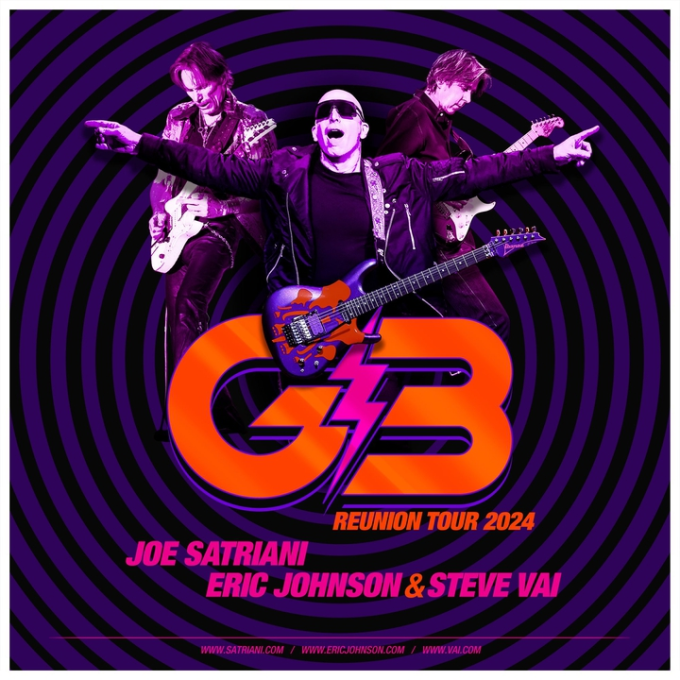 G3 Reunion Tour: Joe Satriani, Eric Johnson & Steve Vai
