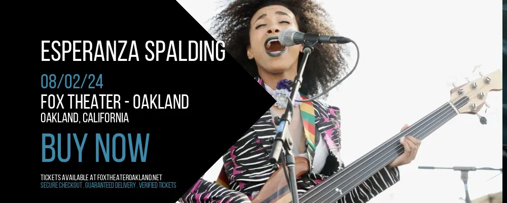 Esperanza Spalding at Fox Theater