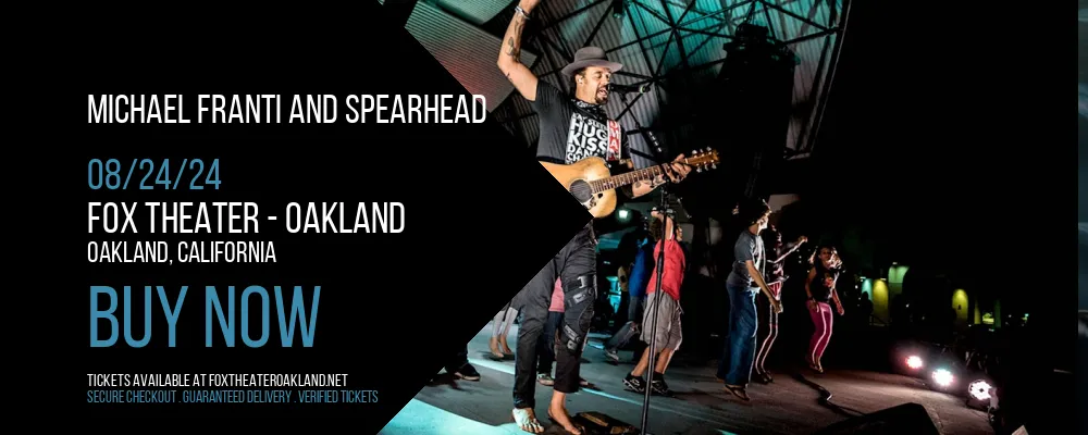 Michael Franti and Spearhead at Fox Theater