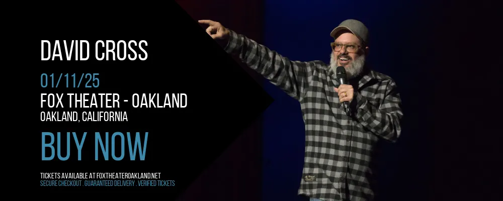 David Cross at Fox Theater